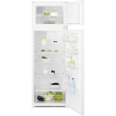 Electrolux KTB2DE16S Įmontuojamas šaldytuvas su šaldikliu, 54 cm pločio, 158 cm aukščio, 259 l talpos