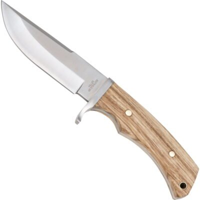 Outdoor Knife Zebrano Wood