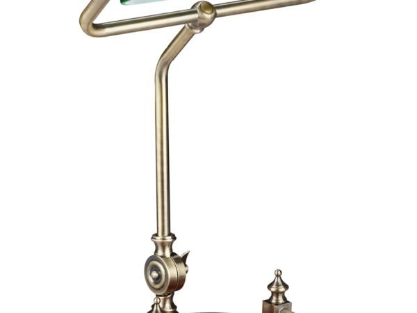 Klasikinė Bankerio Lempa Žaliu Stiklu