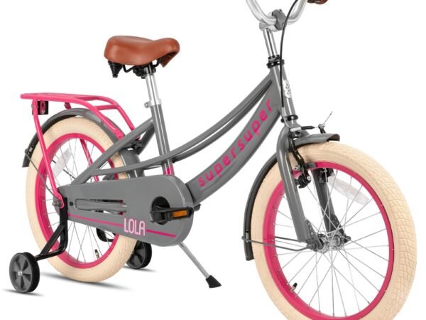 JOYSTAR Girls Bike for Toddlers and Kids Age 3-10 Years, 14 16 18 Inch Kids Bike with Training Wheels and Handbrakes, 20In...