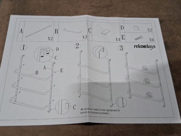 RELAX DAY Rankšluosčių džiovyklė ant durų