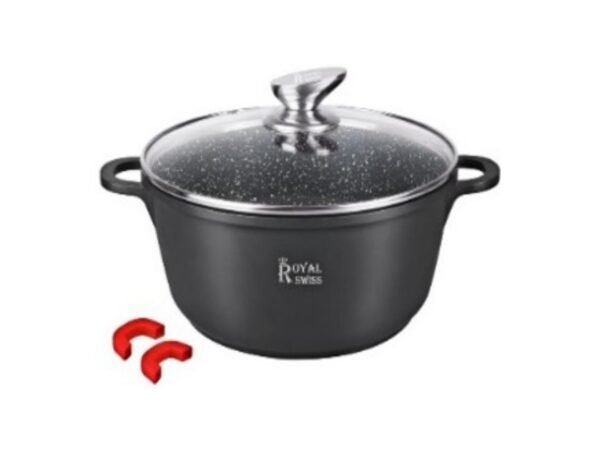 4 dalių troškintuvų rinkinys 20 cm–24 cm–28 cm–32 cm