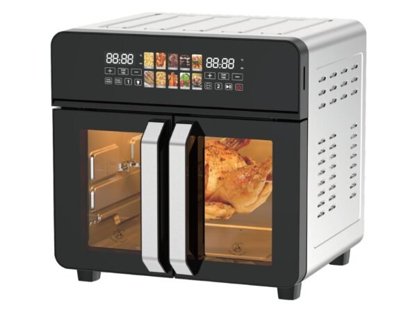 Oro orkaitė su dvigubomis durimis – 23 l