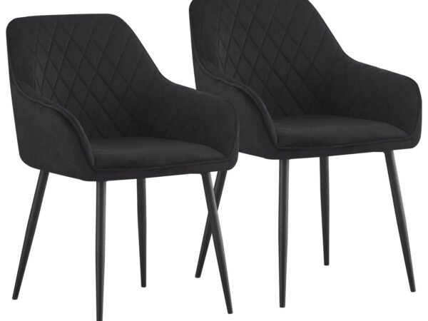 Novel ARMLEHNSTUHL-SET 2 vnt. iš geležies ir aksomo