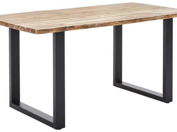 MID.YOU valgomojo stalas medinis 140/90/76 cm