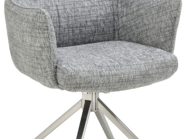 Livetastic Krėslas, sėdimoji dalis 360° pasukama, mikropluoštas