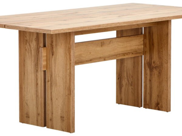 Ti'me stačiakampis valgomojo stalas, ąžuolo spalvos