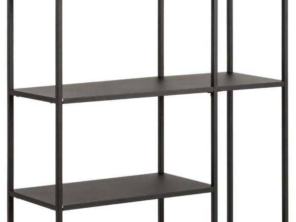 MID.YOU lentynos elementas, juodas