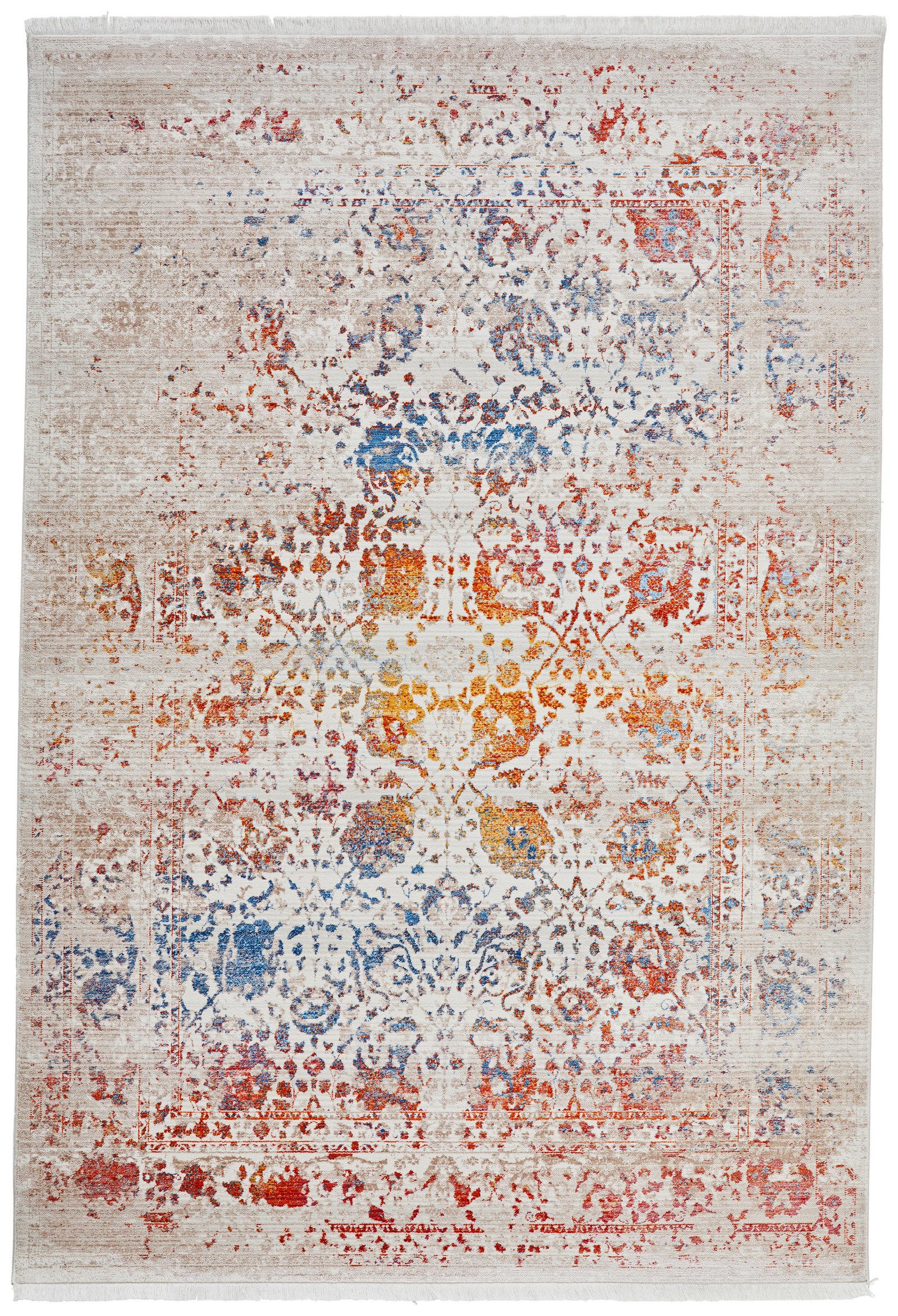 Novel VINTAGE kilimas 160/235 cm Samarkand kremo spalvos stačiakampis