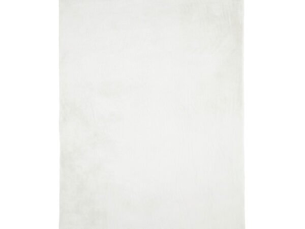 Novel aukšto plauko kilimas 70/130 cm, baltas, stačiakampis