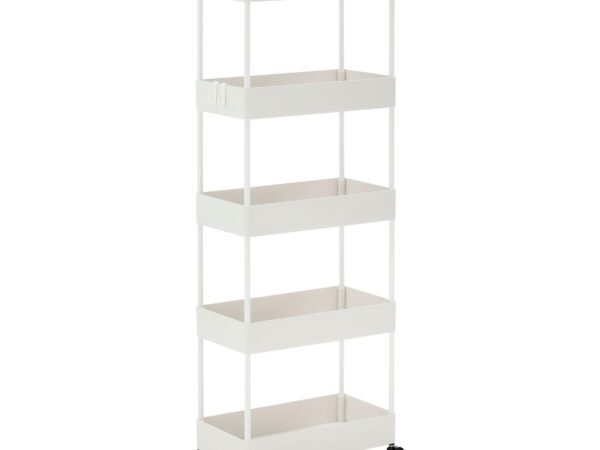 Vežimėlis Sandro baltas metalinis/plastikinis