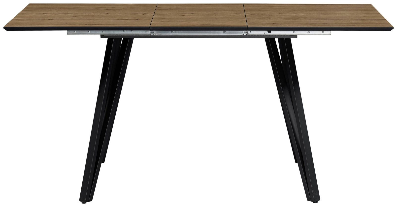 Ištraukiamasis stalas Daniel, ąžuolo spalvos, apie 120-160x76x80 cm