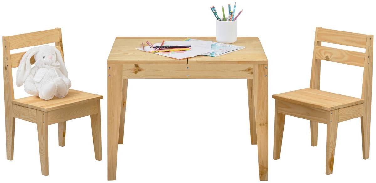 Vaikų sėdimoji grupė iš pušies masyvo