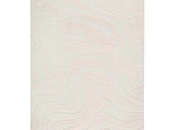 Dirbtinis kailis New Wave 3, smėlio spalvos, apie 160x230cm