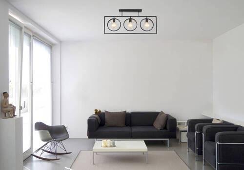 Lubinis šviestuvas 15489D juodos spalvos, maks. 60 W - Image 2