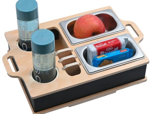 Sofos baras Snacky natūralios/juodos/sidabrinės spalvos