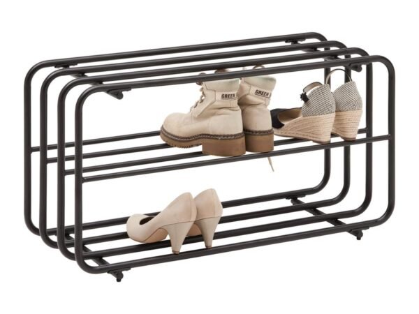 Batų lentyna Pipe juoda