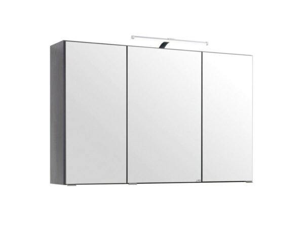 Veidrodinė spintelė Florida grafito spalvos su LED