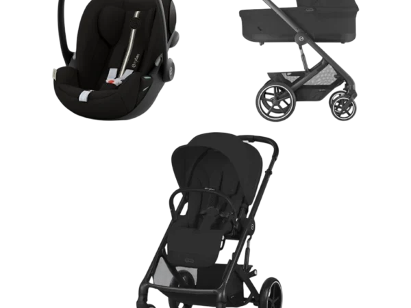 Vežimėlis 3 viename Cybex Balios S Lux Moon Black