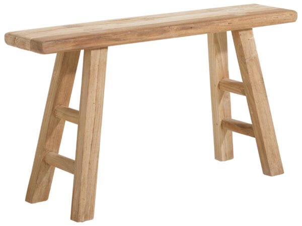 Livetastic suoliukas-pufas natūralios medienos spalvos