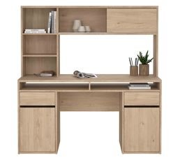 Biuro antstatas BEST MINISTRE, šviesaus ąžuolo imitacijos