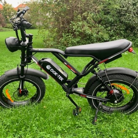 Elektrinis dviratis S8, 1000 W, 48 V, iki 55 km
