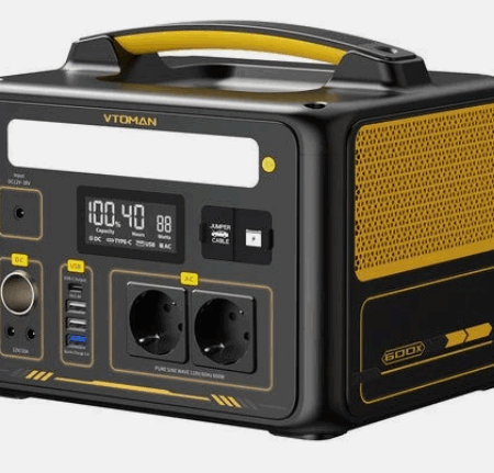 Nešiojama elektrinė VTOMAN 299 Wh (iki 939 Wh), 600 W